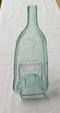 Clear slumped wine bottle tray 5 oclock somewhere