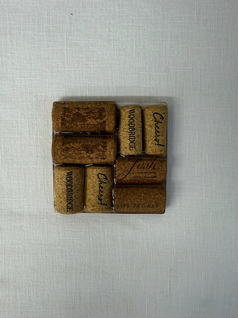 Cork Coaster Set