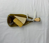 Single Slumped Wine Bottle Tray