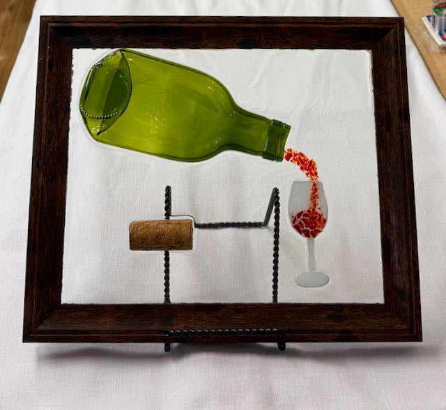 Wine Bottle Art 2