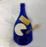 Extra large 1.5 L slumped wine bottle platter