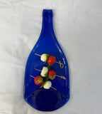 Extra large 1.5 L slumped wine bottle platter