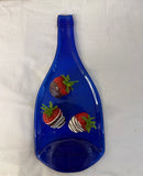 Extra large 1.5 L slumped wine bottle platter