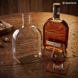 Large Woodford Reserve bourbon bottle tray