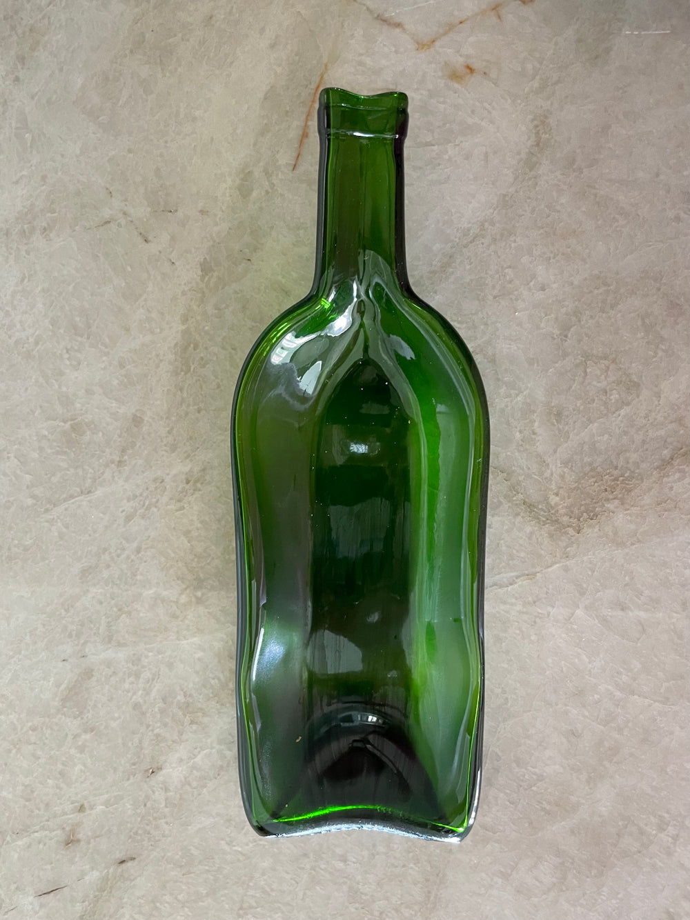 Single Slumped Wine Bottle Tray